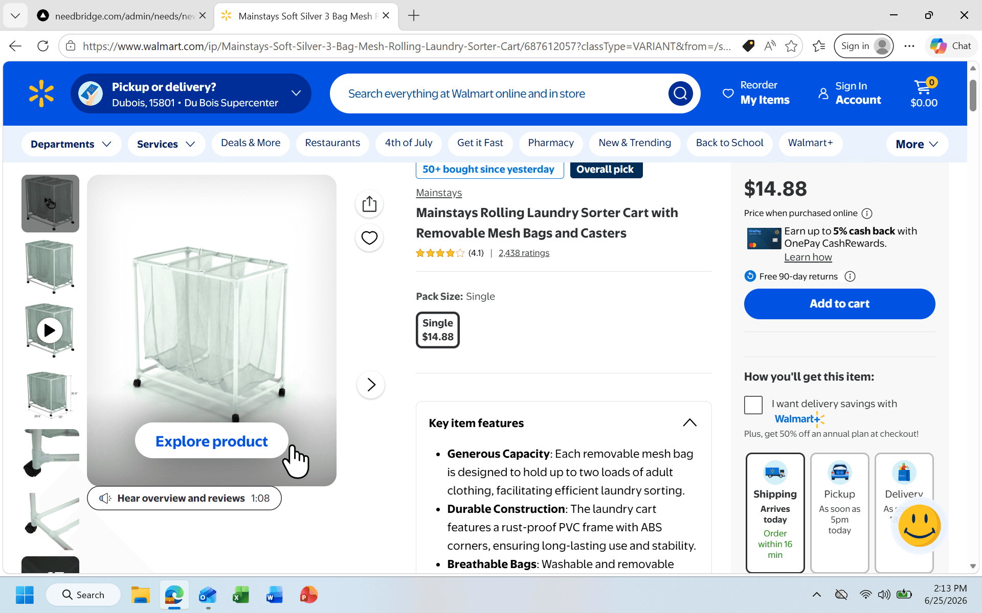Image for Laundry Basket Sorters