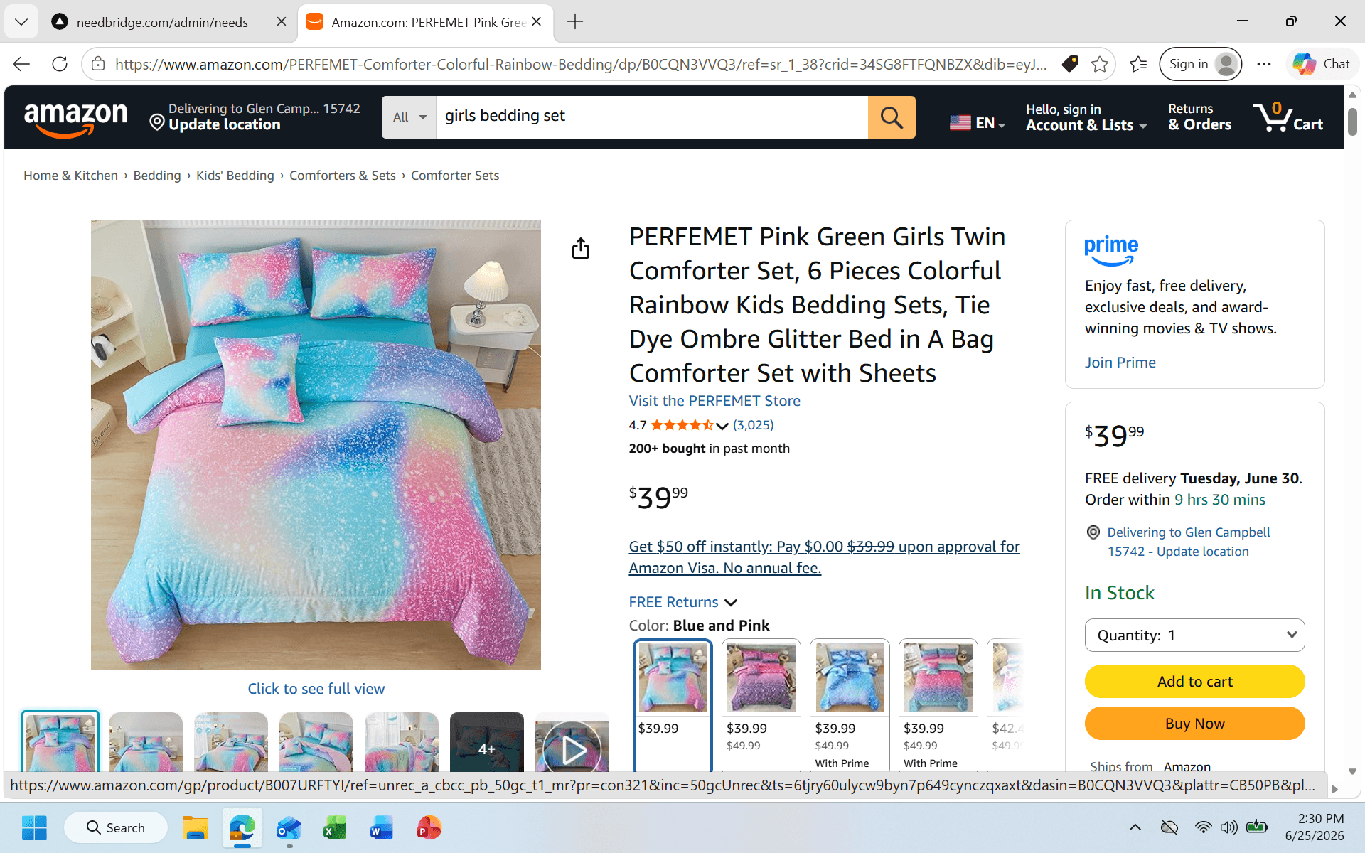 Image for Bedding and Curtains