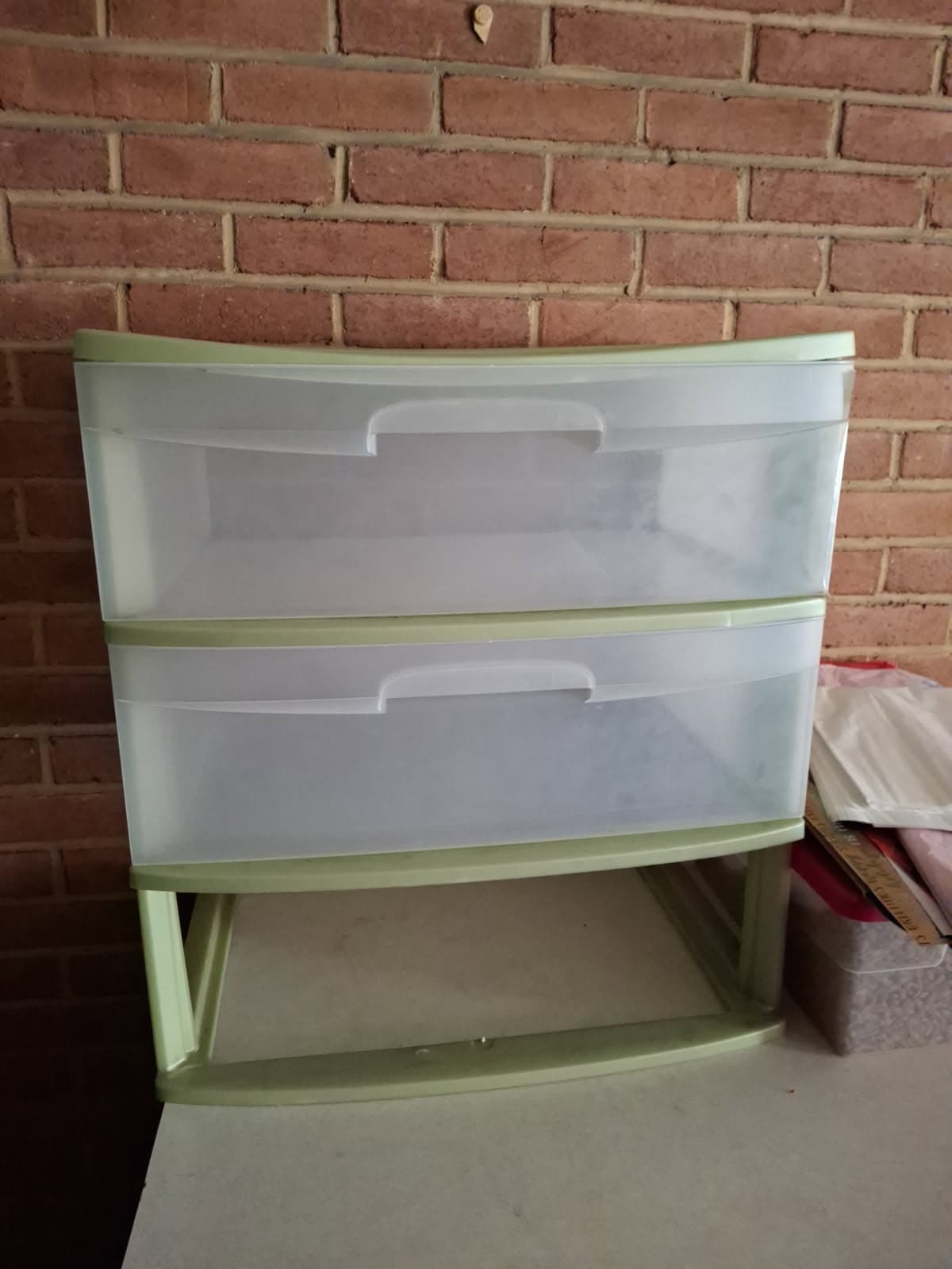 Image for plastic storage container