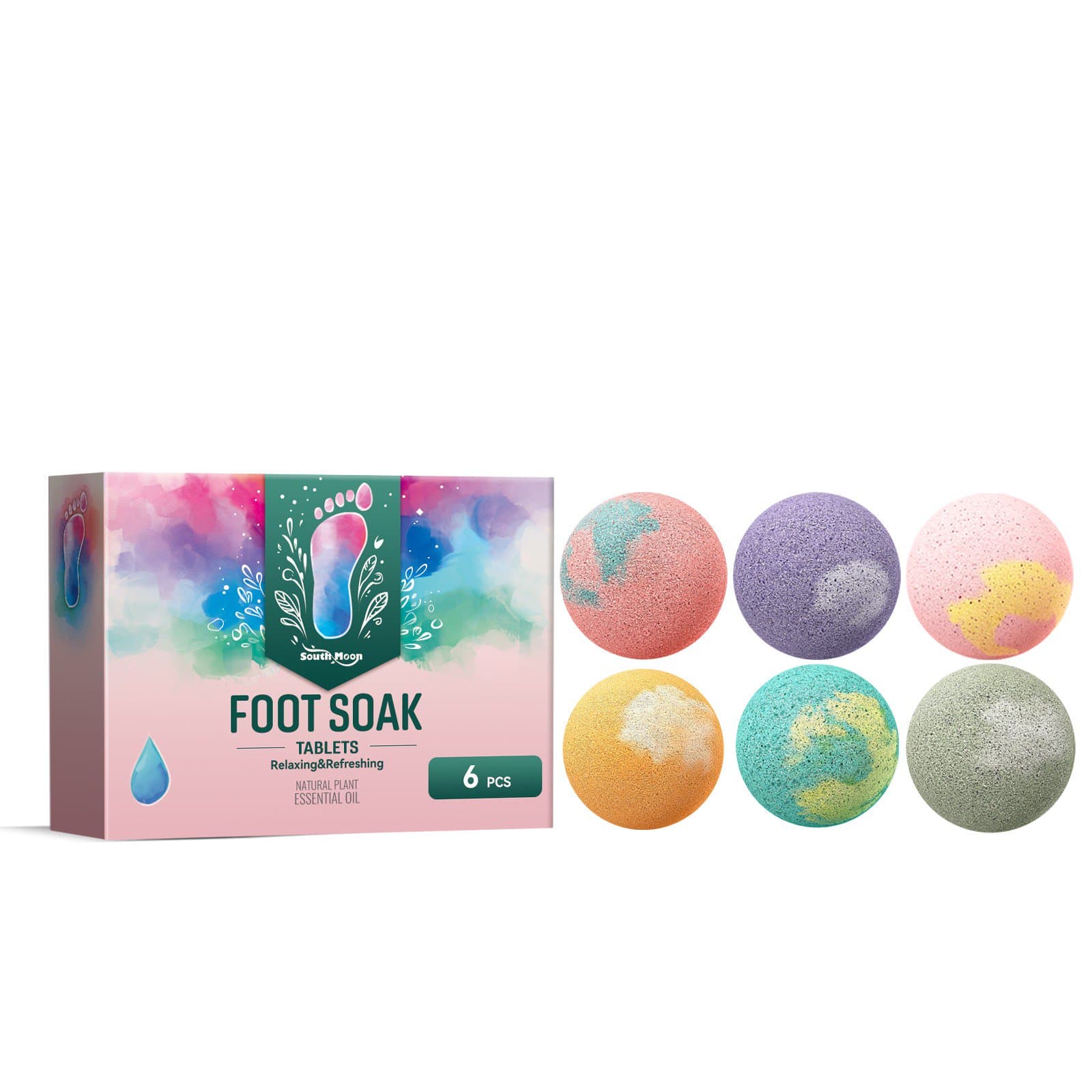 Image for Self-Care Supplies - Foot soak bombs