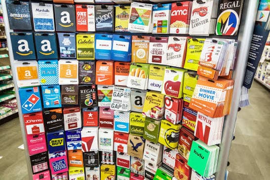 Gift Cards for Food for families in need